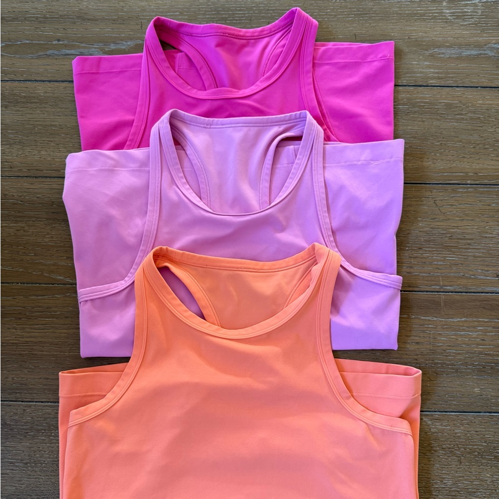 lululemon Align Waist-Length Racerback Tank Top Sz 8 lot of 3!! 💕💕💕💕💕